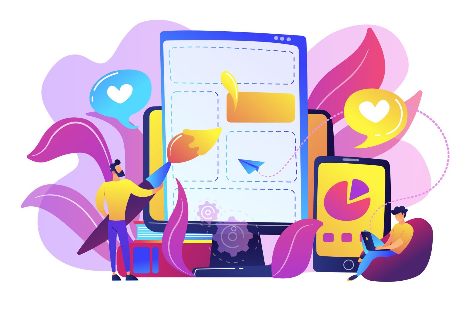 Qual a diferença entre site e blog? Muitas pessoas não sabem a diferença entre site e blog, para que servem, qual a complexidade, como produzir e manter cada um deles, suas funcionalidades técnicas e estratégicas. Mas se você também tem essas dúvidas, agora é a hora de resolver essa questão. Acompanhe! O que é Marketing Digital? Inicialmente, vale mencionar que a criação de site e a criação de blog são estratégias de Marketing Digital por meio das quais empresas e empreendedores divulgam o seu negócio no universo digital. Assim, antes de falar sobre site e blog, vamos entender um pouco mais sobre Marketing Digital. O Marketing Digital concentra ações de comunicação em meios digitais (internet, celular entre outros meios digitais), realizadas no ambiente web (digital, online) para divulgar e oferecer produtos e serviços, abrir oportunidades, publicar conteúdos variados sobre qualquer tema, nicho de mercado, segmento, interesses, etc. No ambiente digital, além de sites e blogs, encontramos outros recursos ou estratégias, tais como: redes sociais, e-mail marketing, marketing de conteúdo etc. Entre os benefícios das ações online, podemos destacar: ● Investimento baixo: dado o seu alcance e resultado, temos uma ótima relação custo-benefício, se compararmos ao marketing tradicional; ● Engajamento: promove grande interação com o público-alvo e amplia o networking;. ● Destaque: ainda há muitas empresas fora do universo do digital e o por meio de um estratégia de Marketing Digital adequada e bem conduzida, você pode colocar sua empresa em destaque em relação à concorrência; ● Resultados mensuráveis: é totalmente possível medir os resultados das ações online e fazer ajustes para atingir objetivos com estratégias bem delineadas. Visto isso, vamos focar nos dois principais recursos do Marketing Digital: o site e o blog. E qual a diferença? Vamos lá! O que diferencia um do outro é que, enquanto o site representa uma empresa institucionalmente, apresenta o negócio como um todo, seus produtos ou serviços, o blog serve para publicar conteúdos menores, posts e artigos informativos e específicos, por nicho. Site A criação de um site envolve um processo técnico, pois depende: ● Programação e linguagem HTML, ● Definição de uma arquitetura bem planejada da informação; ● Definição do mapa do site; ● Design específico e atrativo, com amplas possibilidades, podendo, entre os seus links, conter um blog. O site é mais formal em sua linguagem. É uma ferramenta institucional, corporativa. Compõe-se de uma página principal chamada Home e outras páginas que trazem história da empresa, sua missão, visão e valores, sua organização e seu negócio, apresenta seus produtos e/ou serviços, expõe a marca entre outras possibilidades ou meios para que a empresa e seus negócios sejam localizados pelos interessados. Pode também ser uma grande loja virtual. Sites têm conteúdos mais estáticos, os quais sofrem poucas atualizações, e quando estas ocorrem, são muito pontuais. Podem ser produzidos por qualquer pessoa, mas não é tão fácil ou eficiente quando não se conhece programação. Deste modo, o melhor negócio é contratar um especialista em marketing digital (pessoa ou empresa) que possa sugerir o melhor fluxo para comunicar ao mercado os propósitos da empresa ou empreendedor, por meio de um site profissional. Blog A construção de um blog é mais simples e flexível, não exige conhecimento técnico ou programação. É um canal de comunicação que gera autoridade e credibilidade. Traz uma comunicação mais informal, por meio de artigos sobre assuntos específicos, utilizado estrategicamente para atrair prospects e transformá-los em clientes. Por isso, interagem mais com as pessoas, sendo aberto a comentários. A intenção é engajar e estabelecer relacionamento com o seu público-alvo O seu conteúdo é organizado principalmente de maneira cronológica, também pode ser classificado por categorias e tags. São publicados assuntos variados com o objetivo de instruir, influenciar, conscientizar, monetizar (sim, muitos ganham dinheiro por meio de seus blogs), fazer campanhas e outros fins. Mas lembre-se, o público aprecia conteúdos que ajudem a refletir, a solucionar questões pessoais, profissionais, além de ampliar seus conhecimentos. É interativo, portanto, também socializa, influencia a opinião pública e amplia o networking, por abordar sobre qualquer assunto. Por fim, se não for atualizado com frequência, perde sua função, as pessoas acabam se desinteressando. Devo ter um site ou um blog? Não há “o melhor”, uma vez que cada qual tem seu objetivo. Deve-se escolher a estratégia mais adequada e que de fato atenda a sua demanda para que você se faça presente e se torne conhecido pelo seu público-alvo. Todos os blogs são considerados sites (ou fazem parte deles), contudo, nem todos os sites são blogs. Cada qual tem um propósito e não se anulam, podendo se complementar, coexistir. Entender minimamente a respeito desses recursos do marketing digital é importante para decidir por um ou por ambos e começar a trabalhar sua visibilidade no mercado e obter sucesso. E claro, na hora de montar seu site e/ou blog, nada melhor do que contar com a ajuda de uma Agência de Marketing Digital como a Estação Indoor. Somos uma empresa de Marketing Digital no Rio de Janeiro com o objetivo de oferecer o serviço de criação de sites de maneira estratégica e que traga conversões para o aumento nas vendas da sua empresa. Conosco, seu posicionamento online é garantido! Entre em contato e venha conhecer nossos serviços!